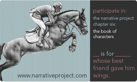 Narrative Project chapter 6: The Book of Characters. 